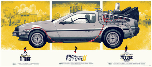 Back To The Future Trilogy posters/Для коллекции