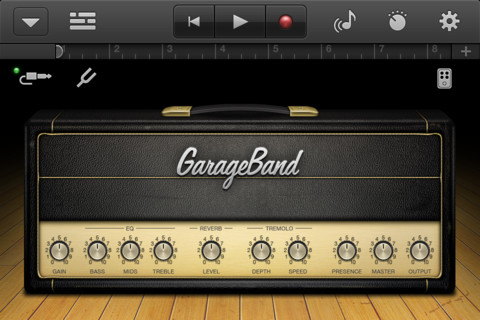 Garage Band для iPad/Включите музыку