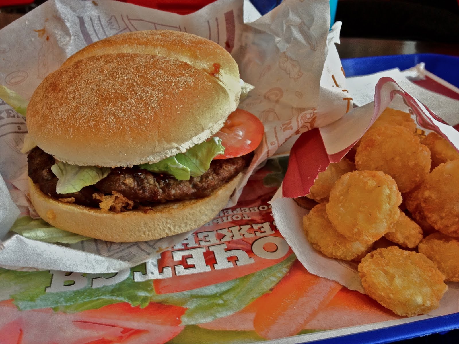 «Мороzz Бургер» и драники/Burger King