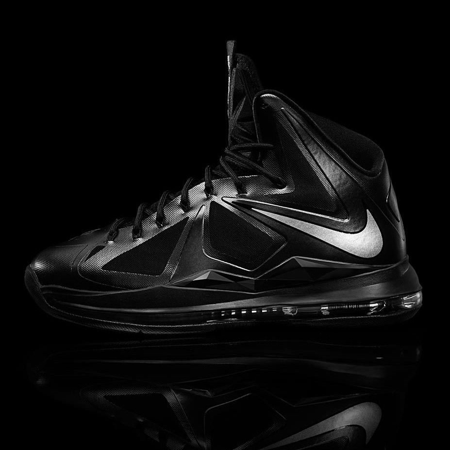 Nike LeBron X «Carbon»/Королевские баскетбольные