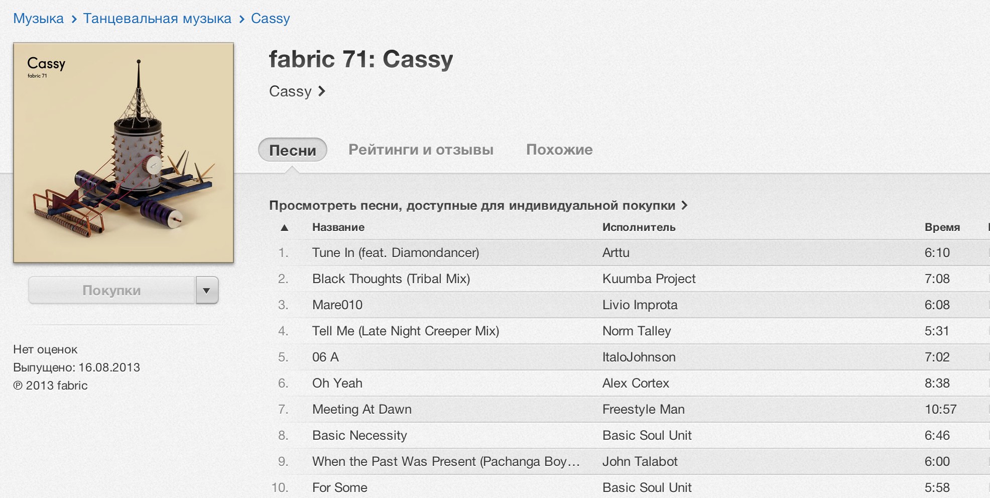 fabric 71/Cassy