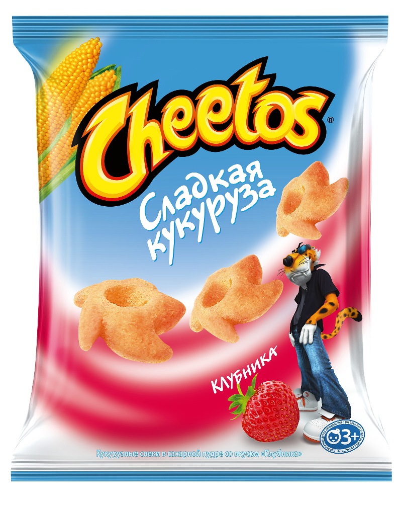 Cheetos/Сладкая кукуруза и клубника!