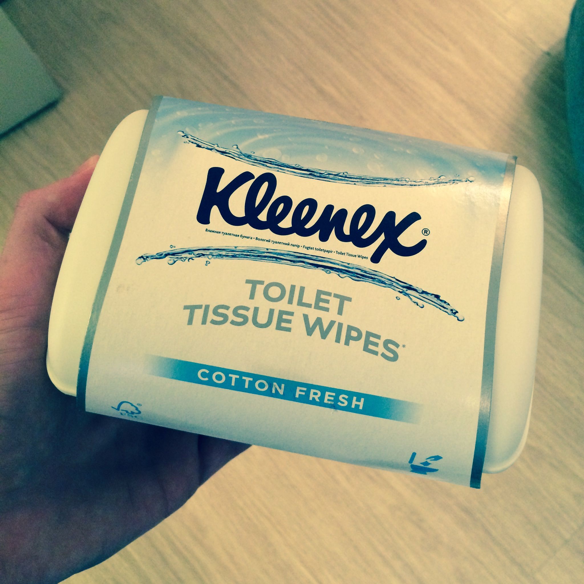 Kleenex/Особая туалетная бумага!