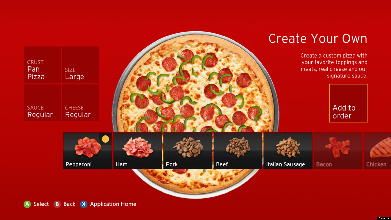 Xbox 360/И прямые заказы пиццы!