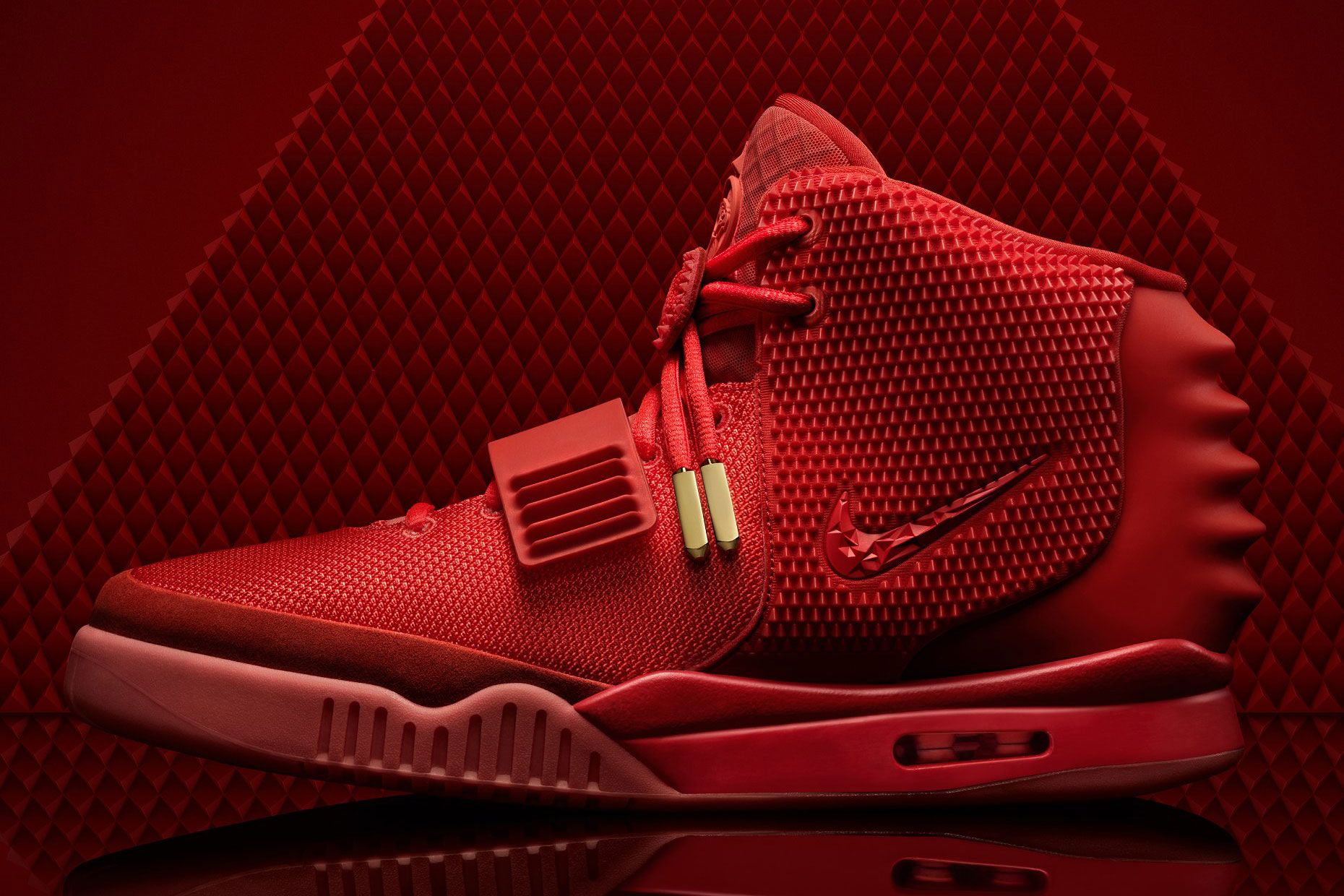 Nike Air Yeezy 2/Красный октябрь!