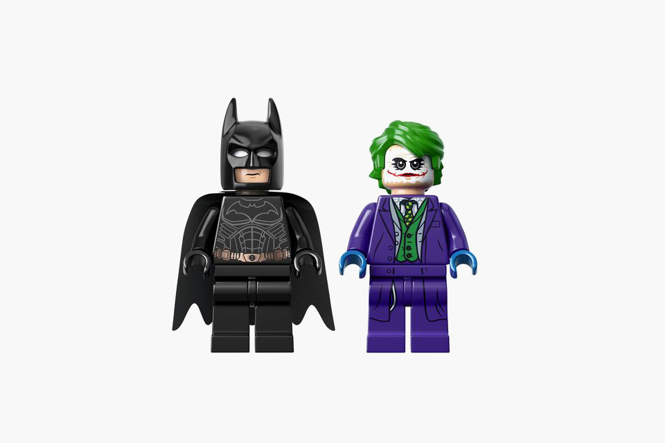 LEGO и The Dark Knight/Бэтмобиль, Джокер и Бэтмен!