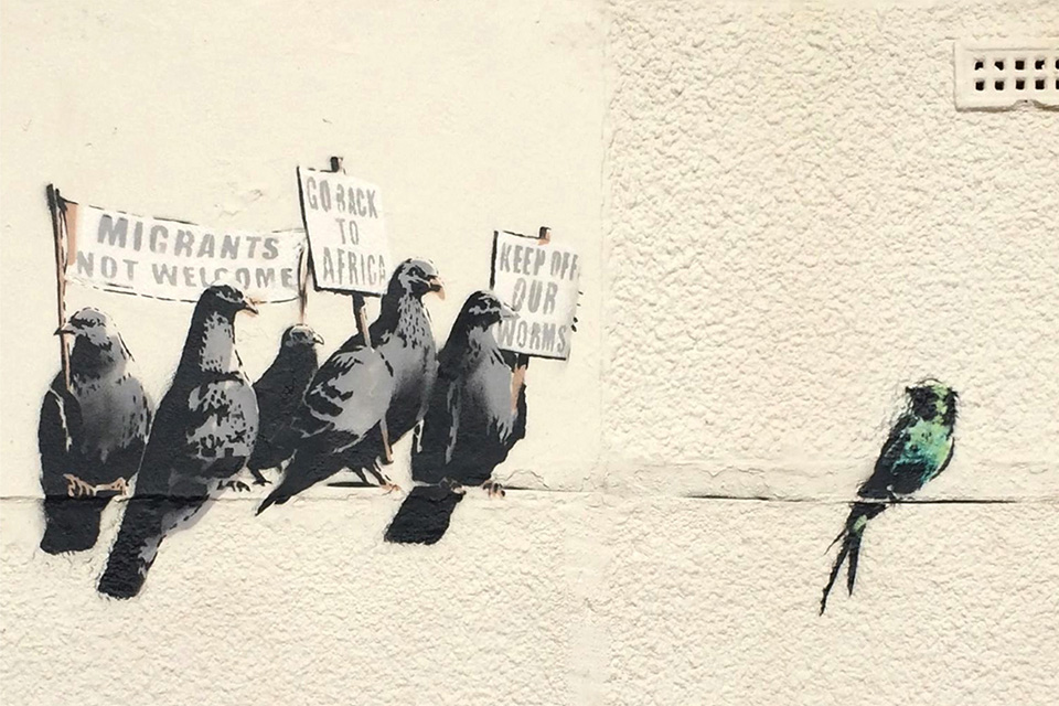 Banksy/Две новые работы!