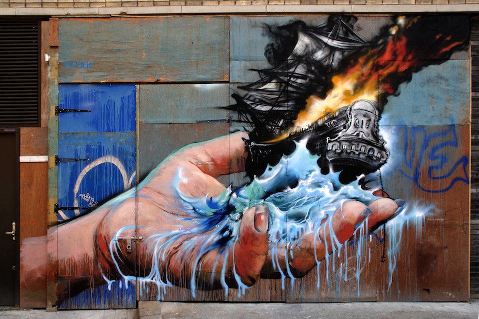 Graffiti-by-Jim-Vision-in-New-York-USA
