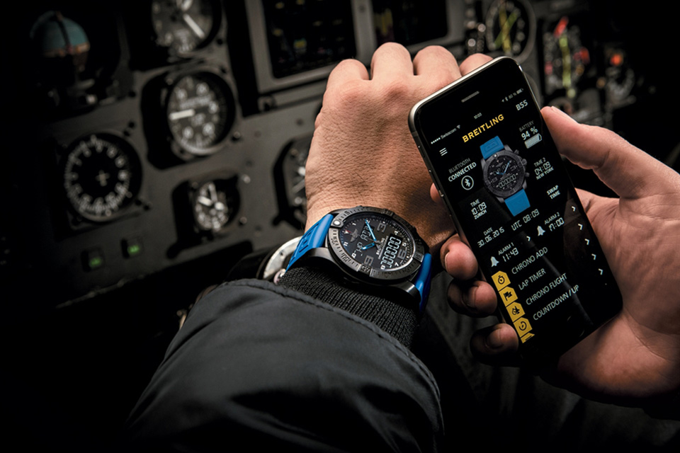 Breitling Exospace B55 Watch / Умные часы!