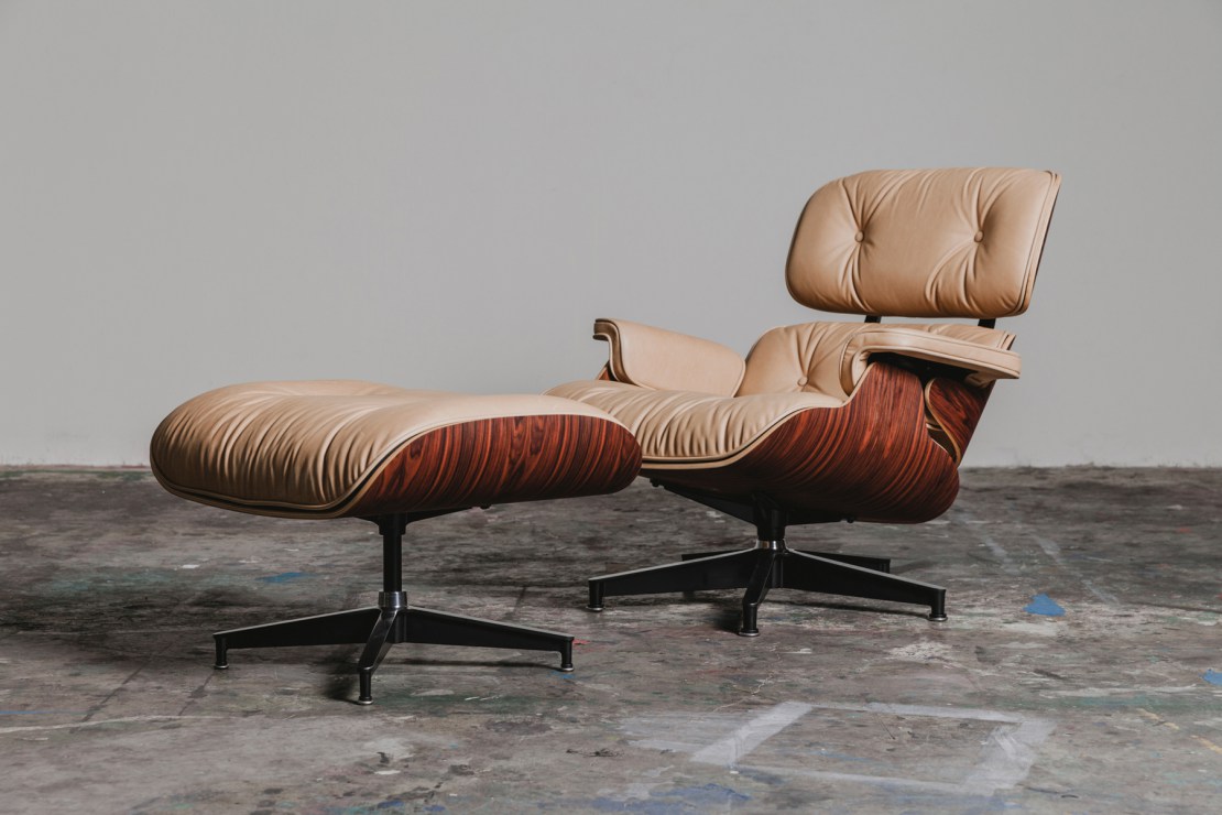 Кресло и пуфик Herman Miller & 3sixteen / Редкий комплект!